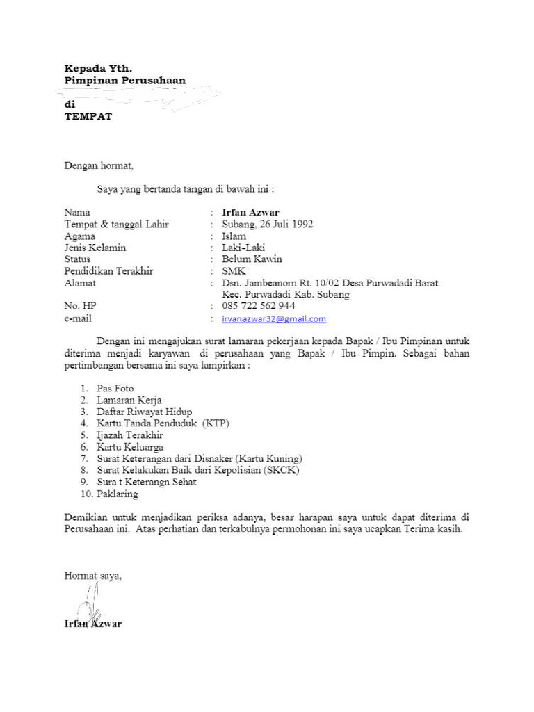 Irfan Azwar 2 | PDF