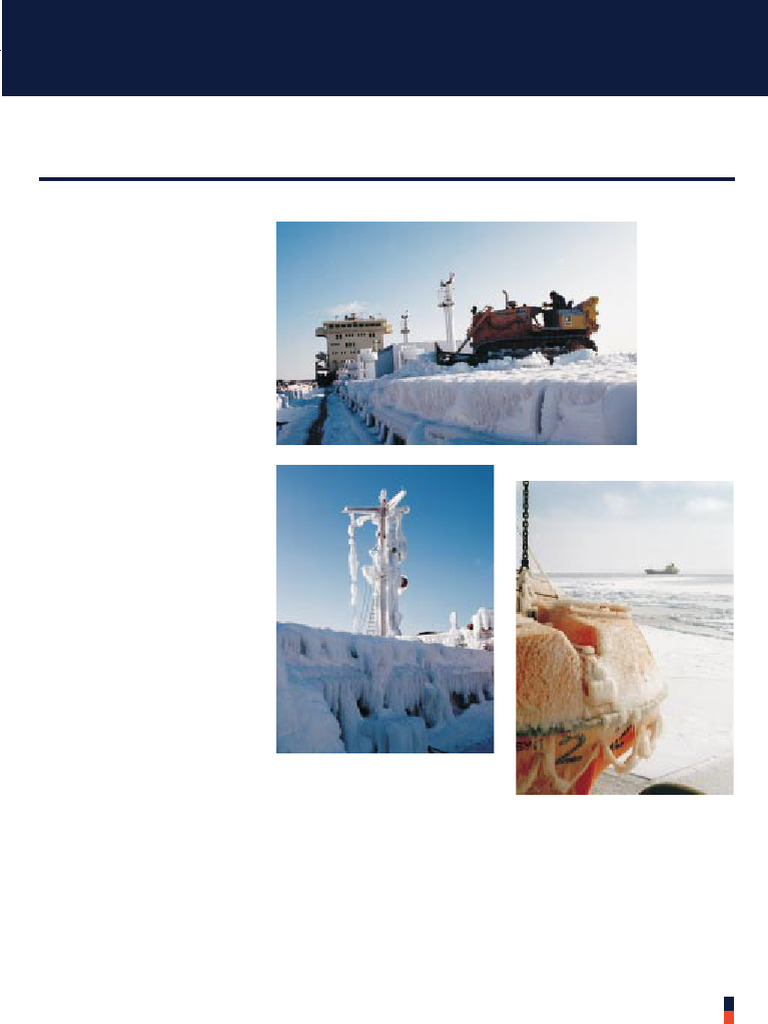 Risks of Shipboard Ice Accretion | PDF | Ice | Ships