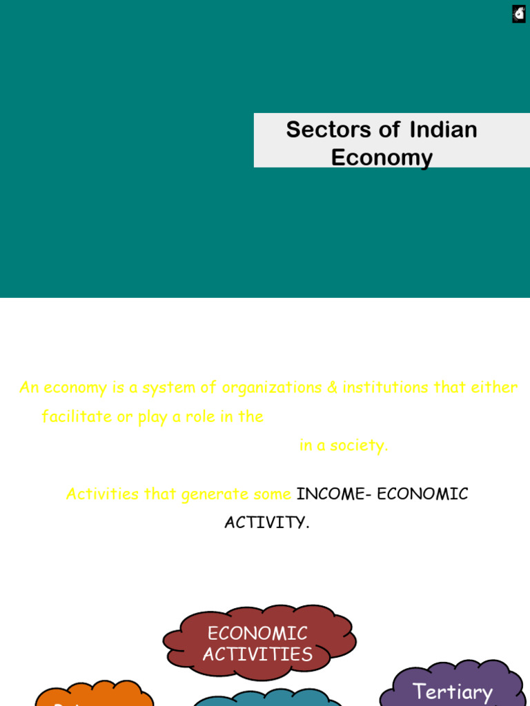 Sectors of the Indian Economy Explained | PDF | Underemployment | Gross ...