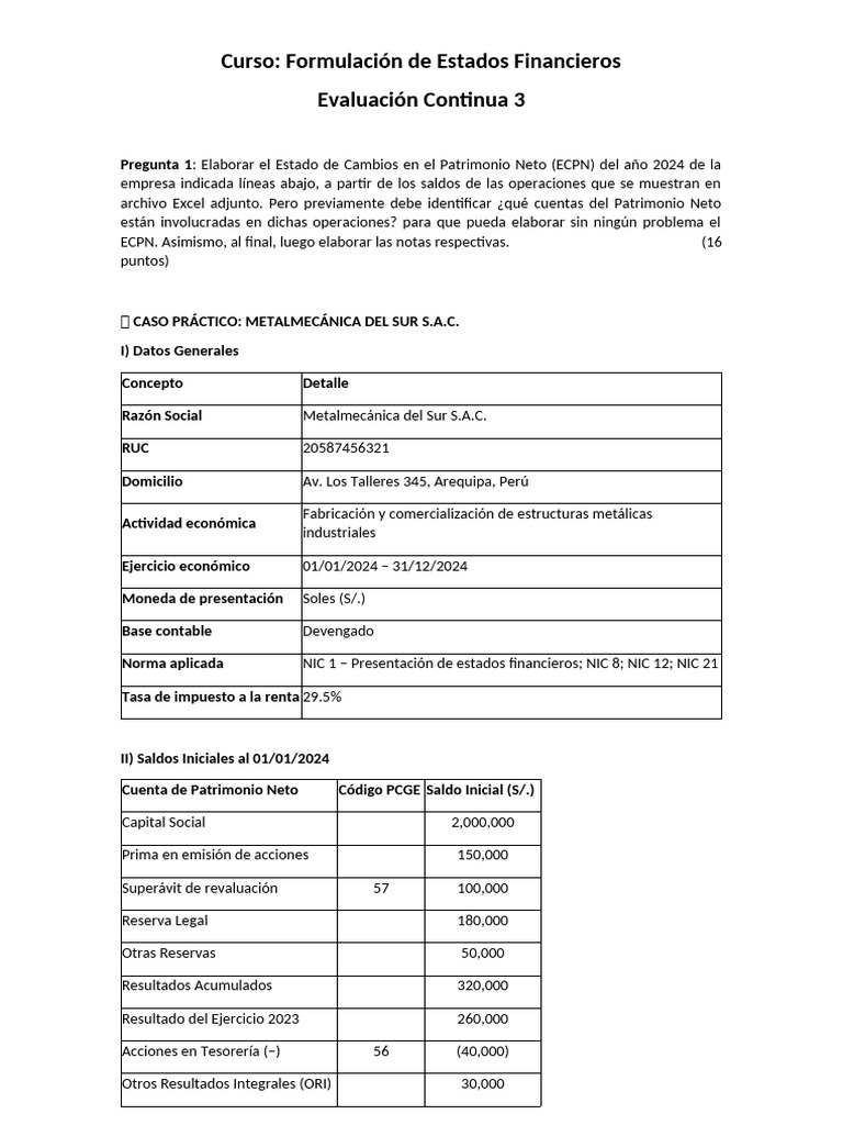ECPN y Flujos de Efectivo 2024 | PDF | Valor neto | Economía Financiera