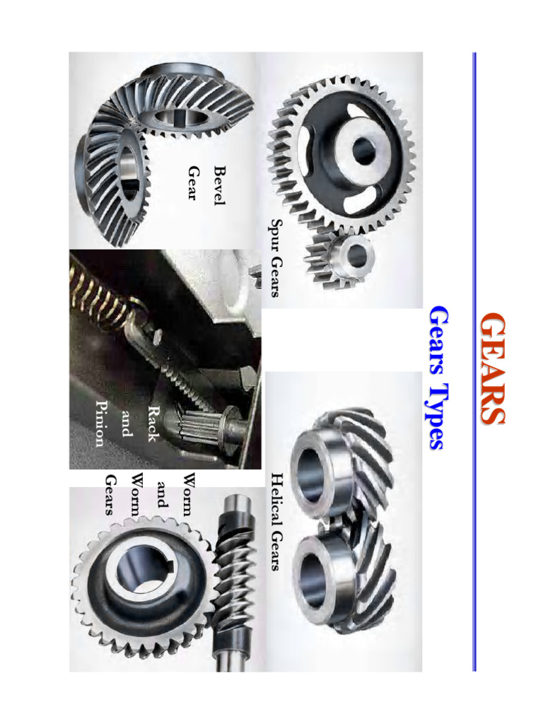 Gears Types | PDF