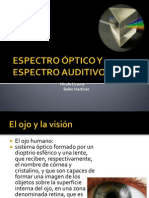 ESPECTRO ÓPTICO Y ESPECTRO AUDITIVO