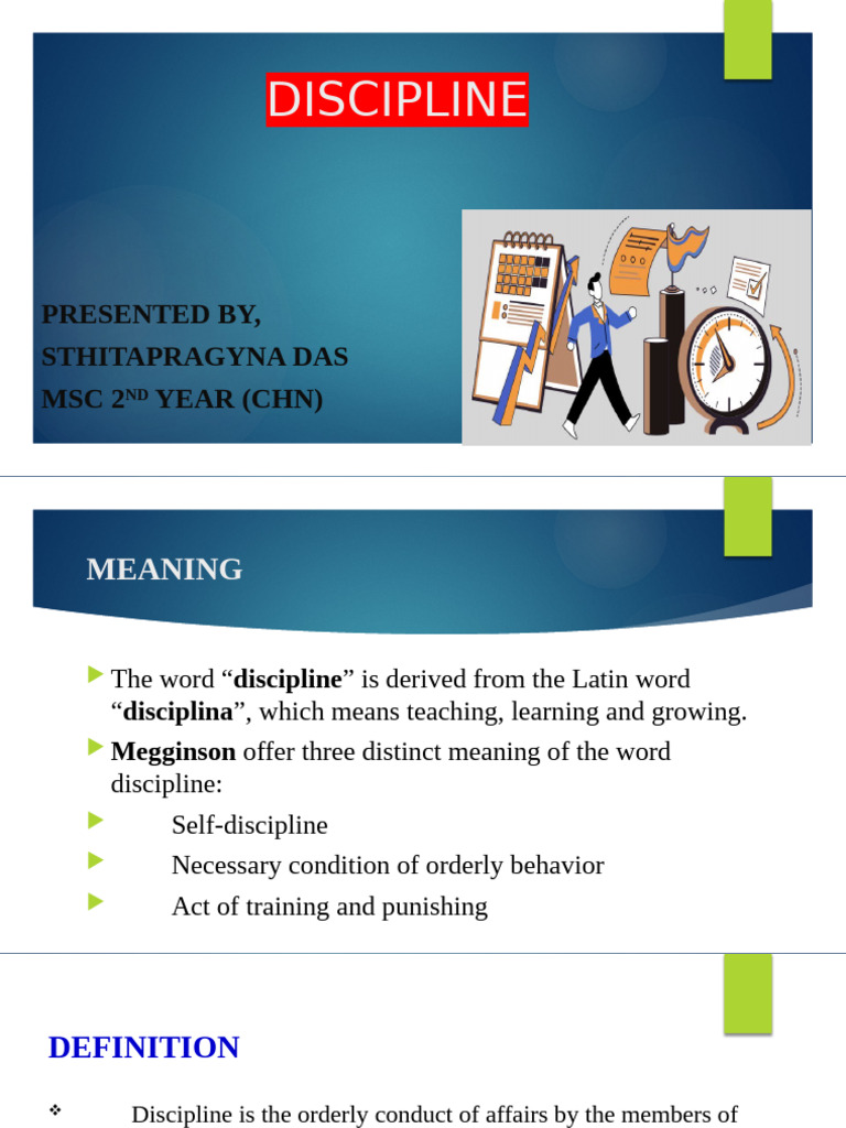 Understanding Discipline in Organizations | PDF | Disciplines ...