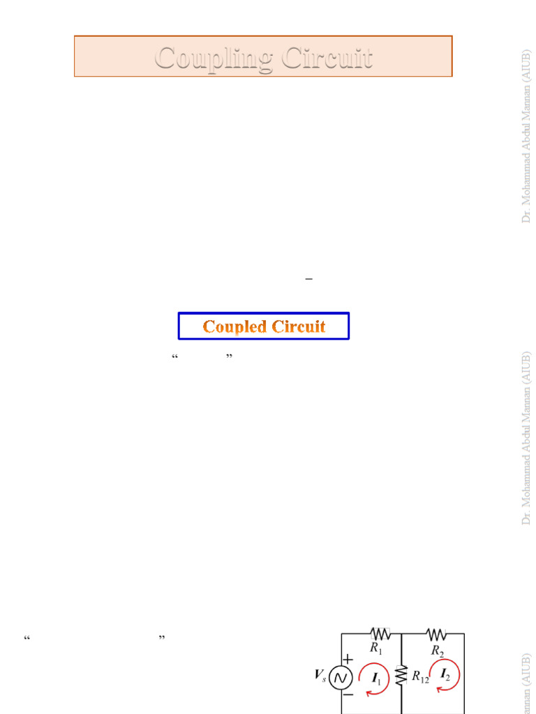 Lec02 FINAL EC2 Magnetic Coupling Circuit | PDF | Inductance | Inductor