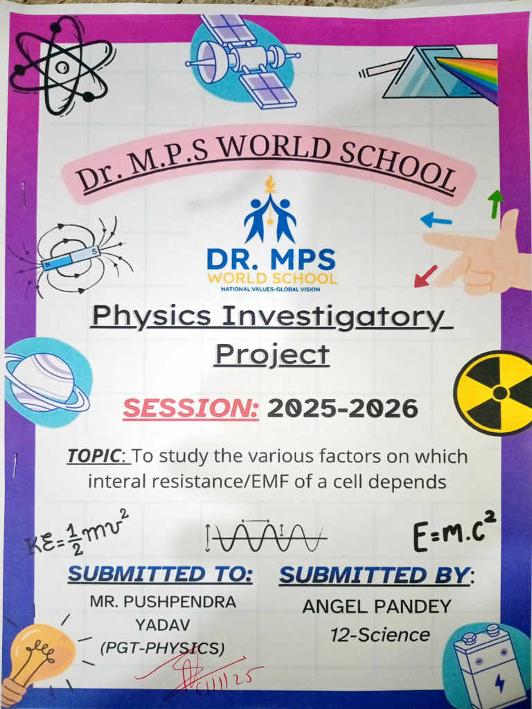 Investigatory File Physics | PDF | Electricity | Electromagnetism