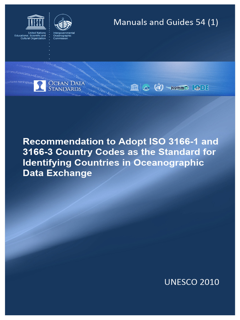 Adopt ISO 3166 Country Codes for Data | PDF | Code | Computing