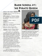 Birch Bark Scroll 1 - Anite The Pirate Queen