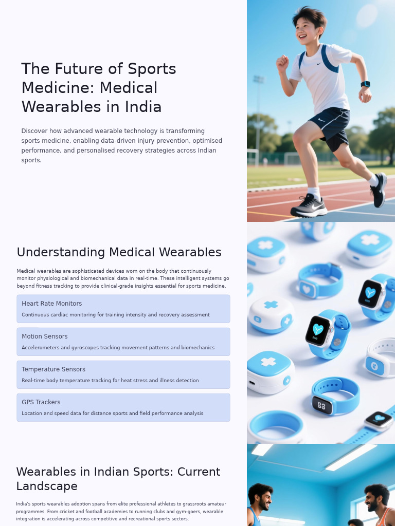 Medical Wearables Transforming Indian Sports | PDF | Wearable ...