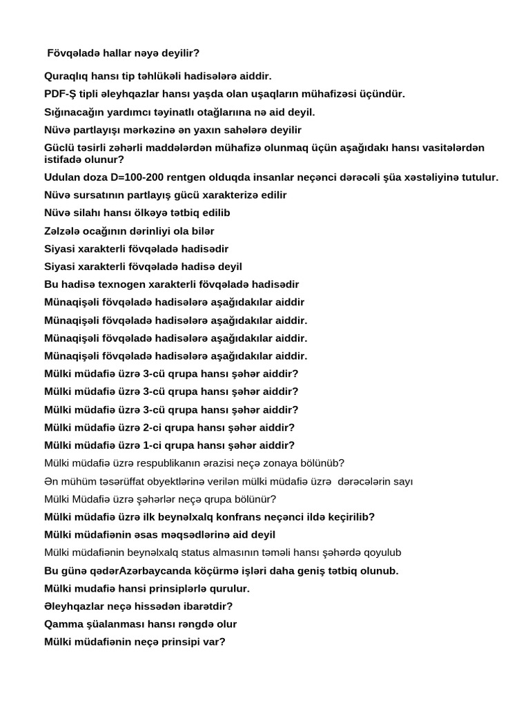 Suallar 2024 | PDF