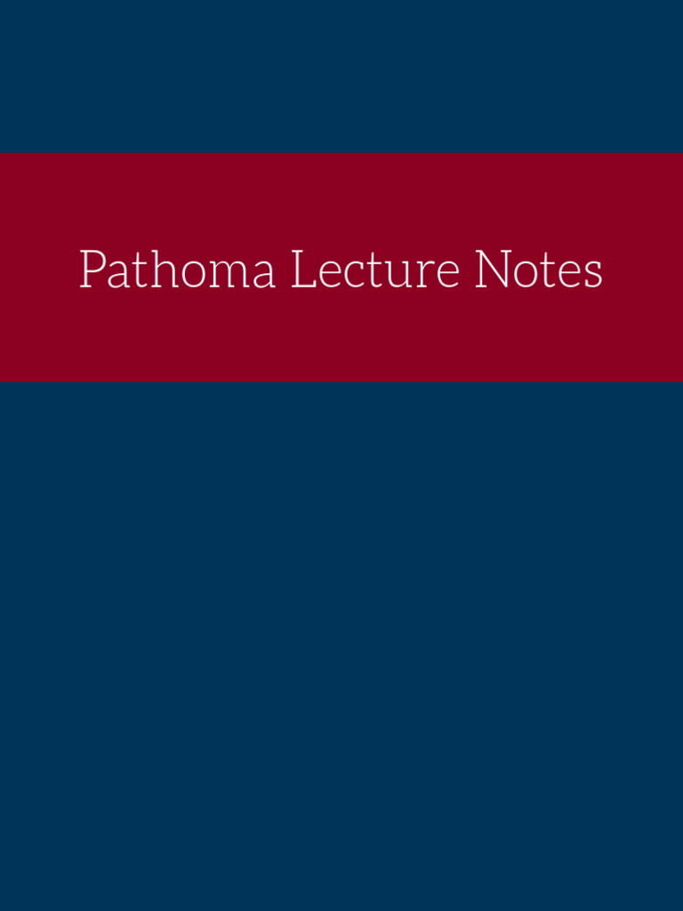Pathoma Lectures Notes | PDF | T Helper Cell | T Cell