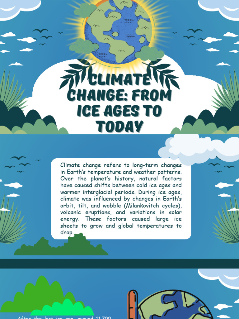 Climate Change: From Ice Ages to Now | PDF