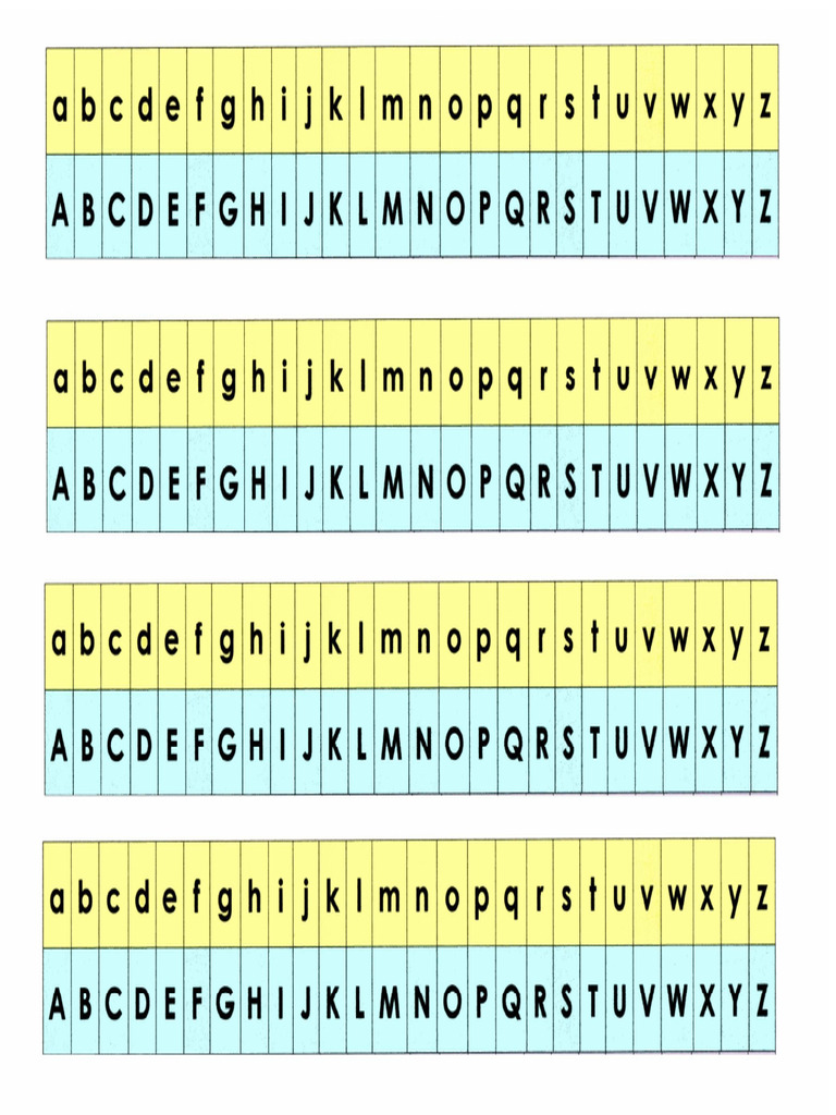 Alphabet 2 Graphies | PDF