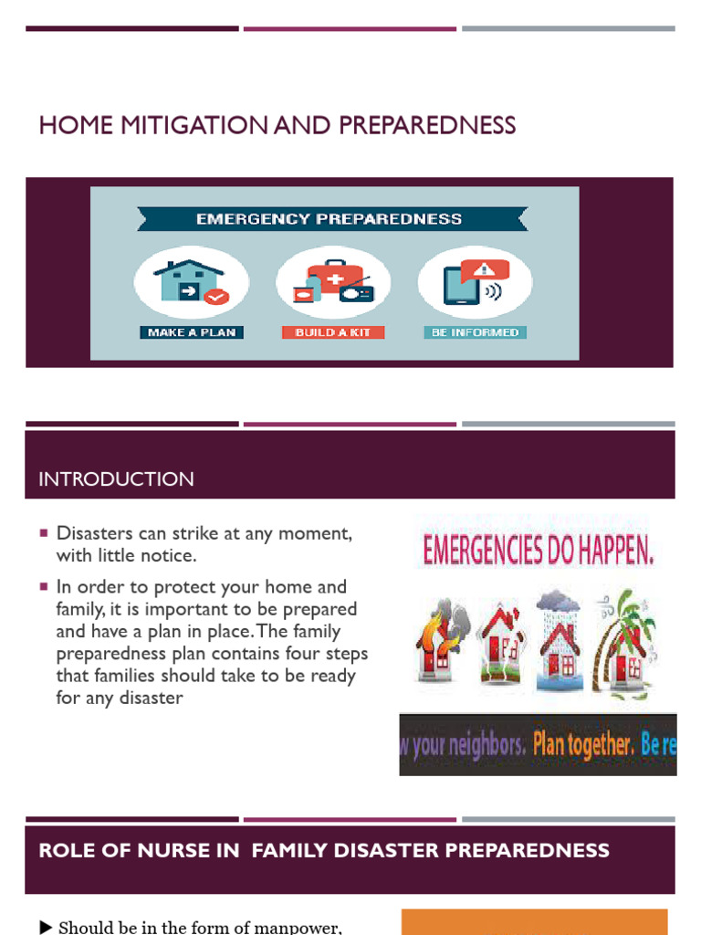Home Disaster Preparedness Guide | PDF | Emergency Management ...