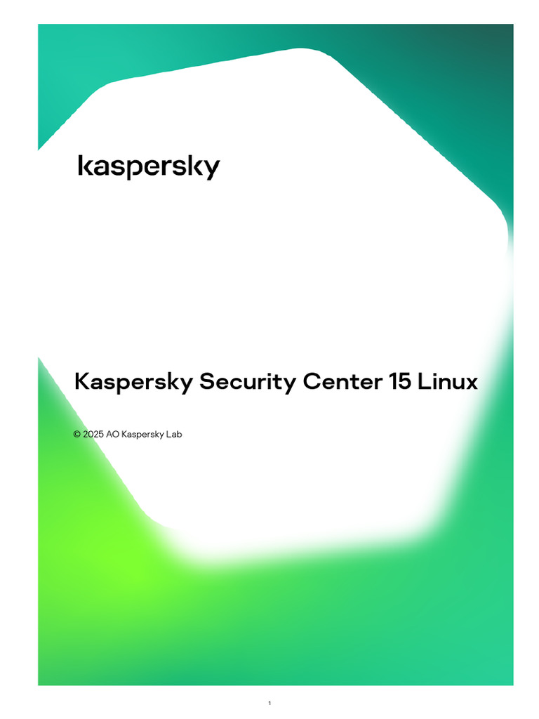 Kaspersky Security Center 15 for Linux Guide | PDF | Hyper V | Server ...