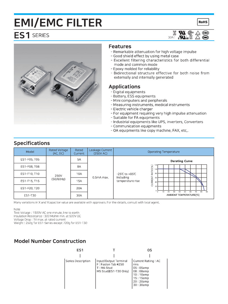 ES1 Series | PDF