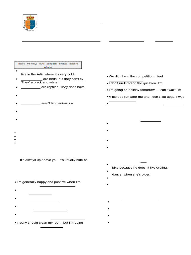 7th Grade English Final Test Guide | PDF