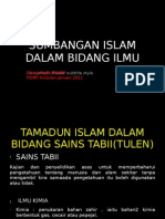 Bab 8 Sumbangan Islam Dalam Bidang Ilmu