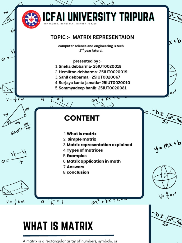 Interpreting Numerical Expressions Math Presentation in Light Blue Math ...