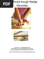 Five Pizza Dough Recipe Favorites