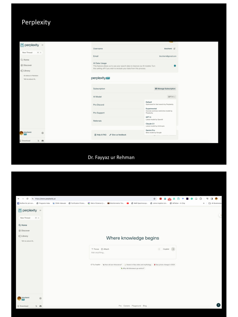 AI Tools Hands On Perplexity | PDF