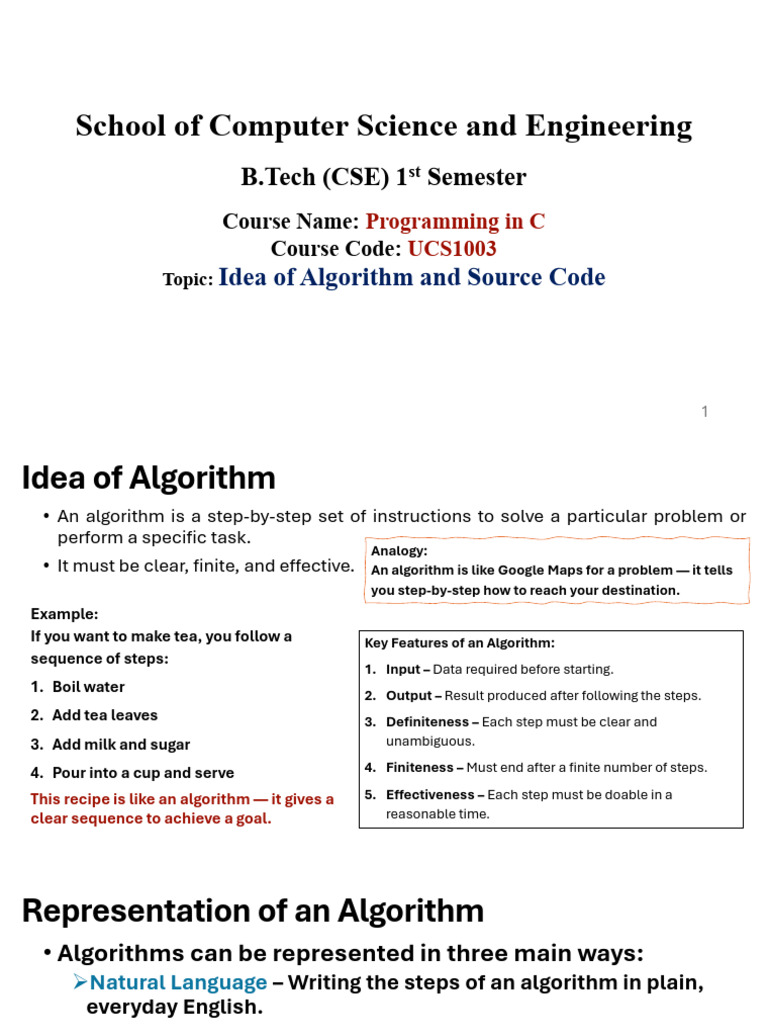 Understanding Algorithms and Source Code | PDF | Algorithms | Software ...
