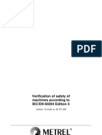 Verification of Safety of Machines According To IEC/EN 60204 Edition 5
