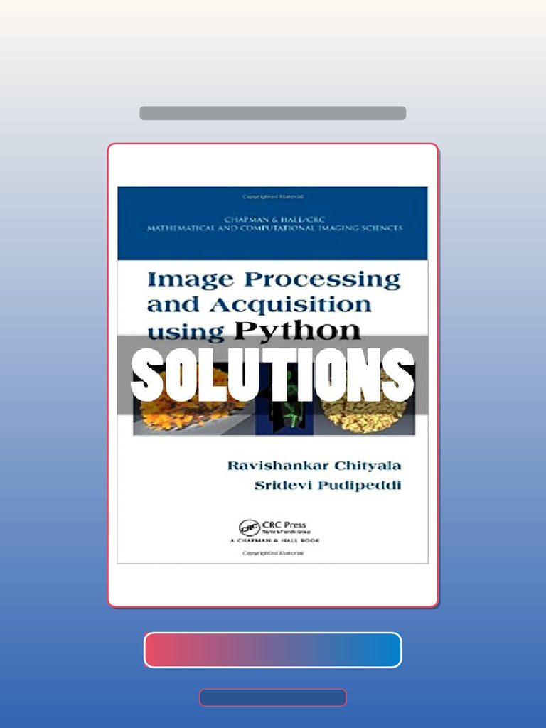 Ultimate Bundle Image Processing and Acquisition Using Python 1st ...