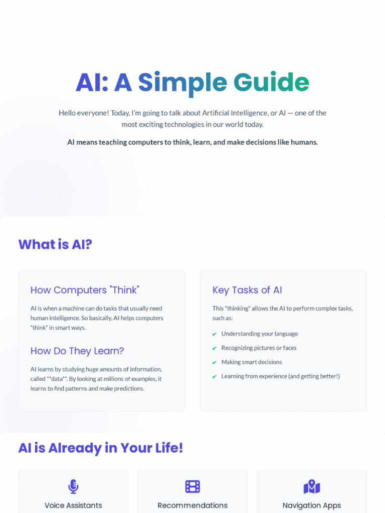 AI Simply Explained | PDF