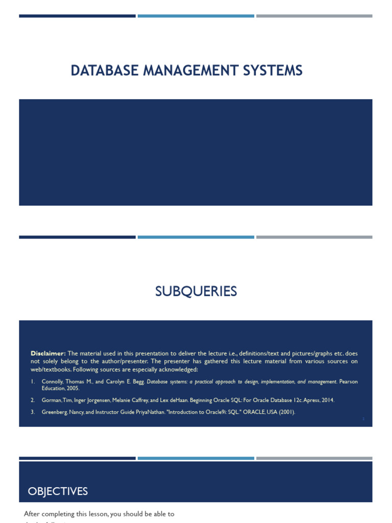 Understanding Subqueries in SQL | PDF | Computer Programming | Databases