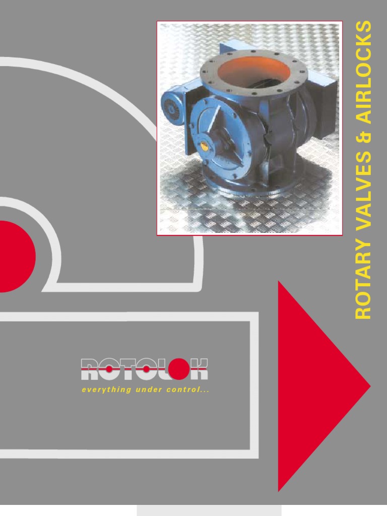 Rotary Valves Airlocks Rotolok Usa PDF Valve Turbine