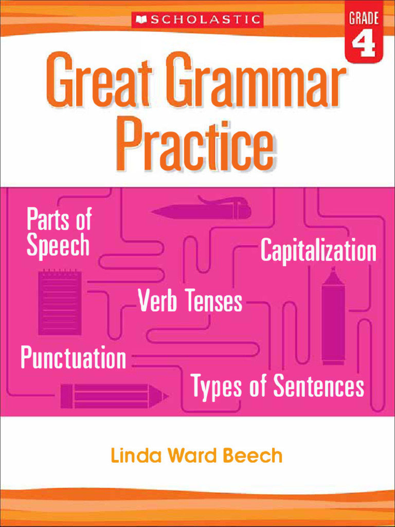 Grade 4 Grammar Practice Workbook | PDF | Adjective | Adverb