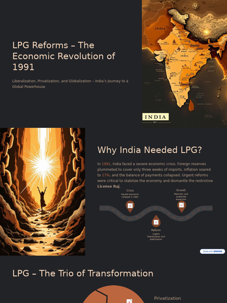 LPG Reforms: India's 1991 Economic Shift | PDF | Economic Growth ...