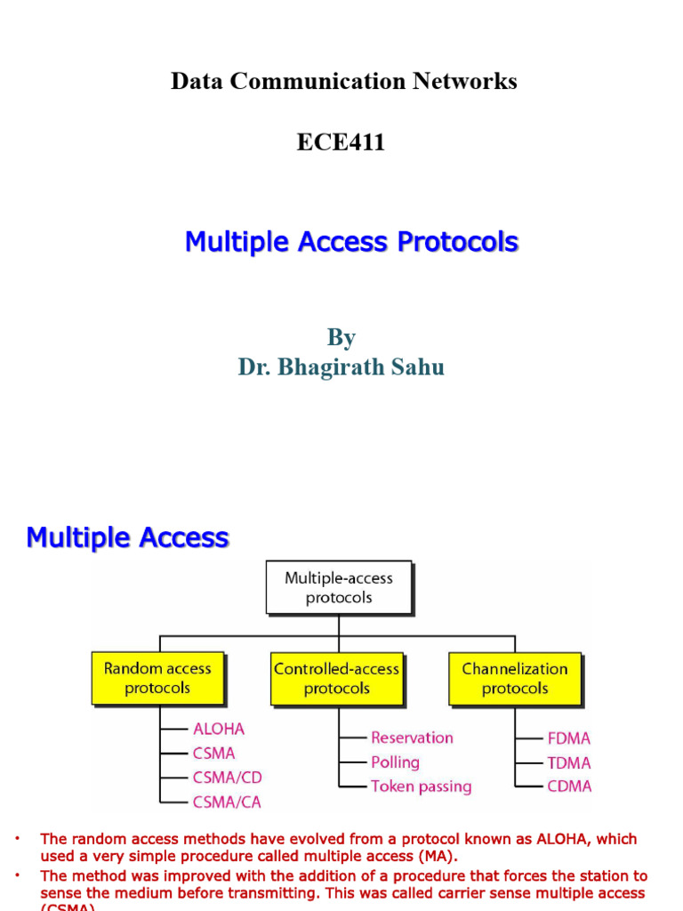Understanding CSMA/CD and CSMA/CA Protocols | PDF | Channel Access ...