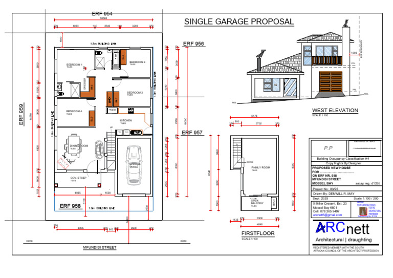 ERF 958 MFUNDISE - Single Garage Proposal | PDF
