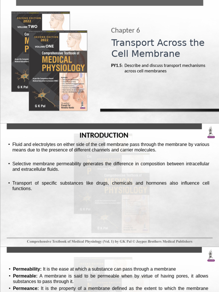 Cell Membrane Transport Mechanisms | PDF | Osmosis | Ion Channel