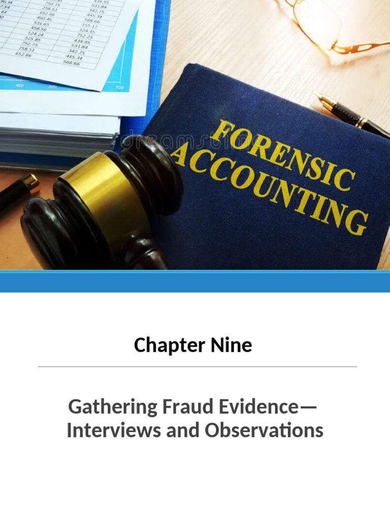 Forensic Accounting: Evidence Gathering Techniques | PDF | Evidence ...