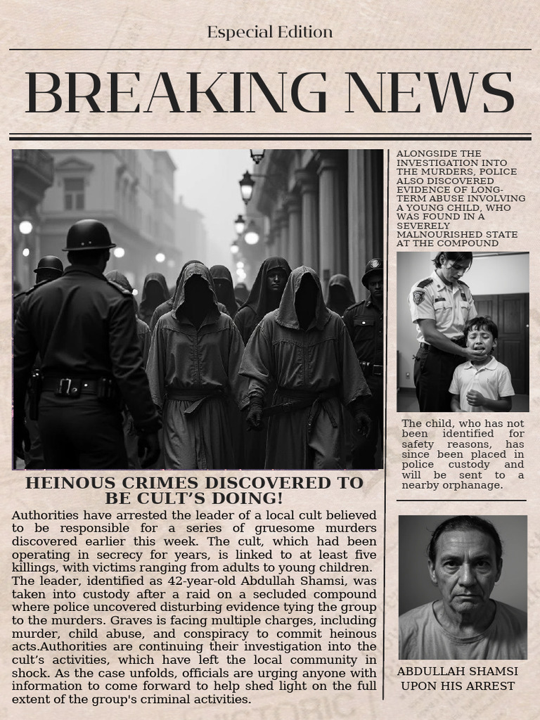Cult Newspaper | PDF