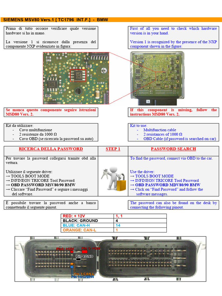 Tricore BMW Msv80 1796 Intflash | PDF
