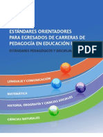 Estándares Pedagógicos y Disciplinarios