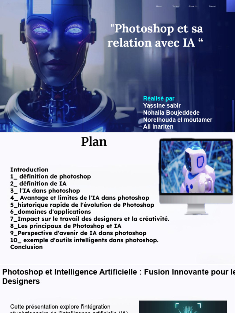 IA et Photoshop : Révolution Créative | PDF | Intelligence artificielle ...