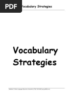 Strategy Notebook | PDF | Vocabulary | Reading Comprehension