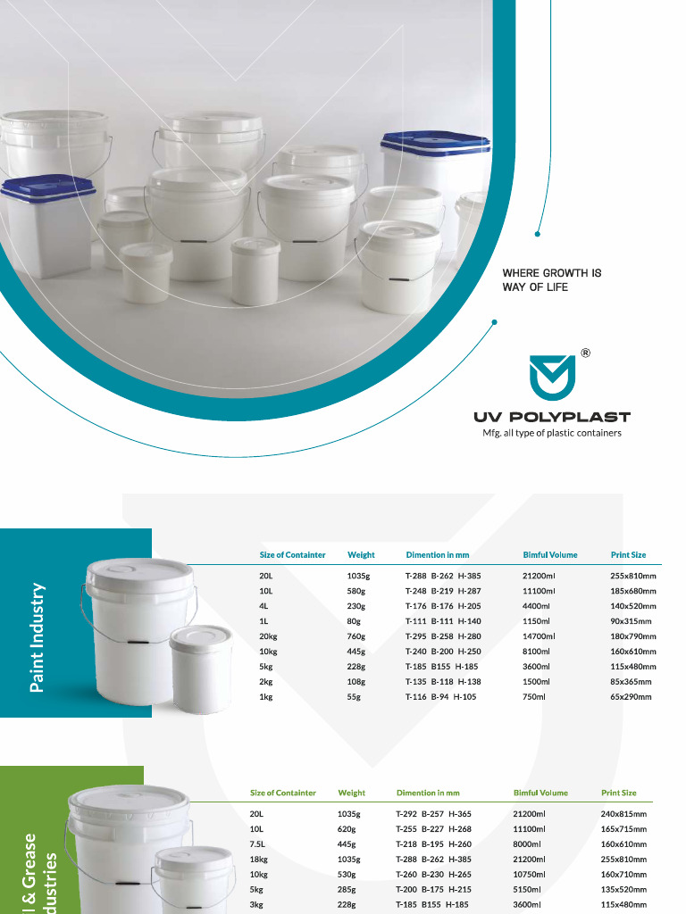 UV Polyplast Catalog2025 | PDF
