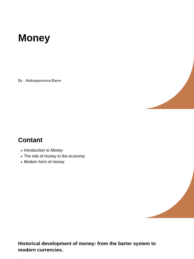 Understanding Money's Role in Economy | PDF | Money | Central Banks