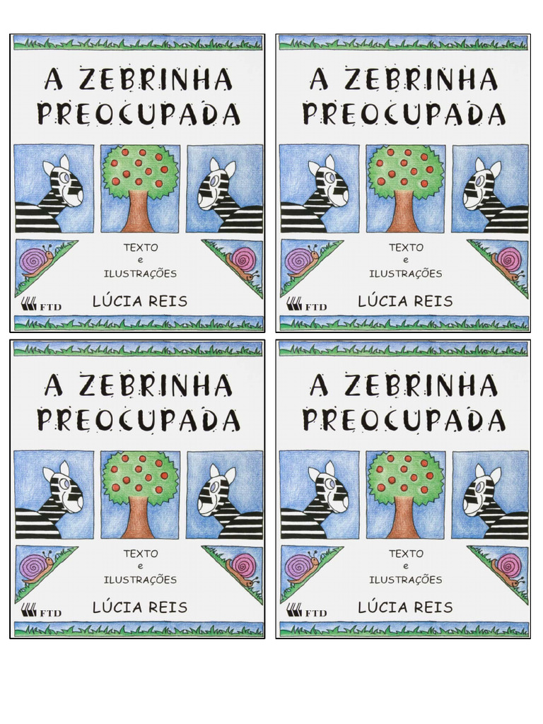 Capa Zebrinha Preocupada | PDF