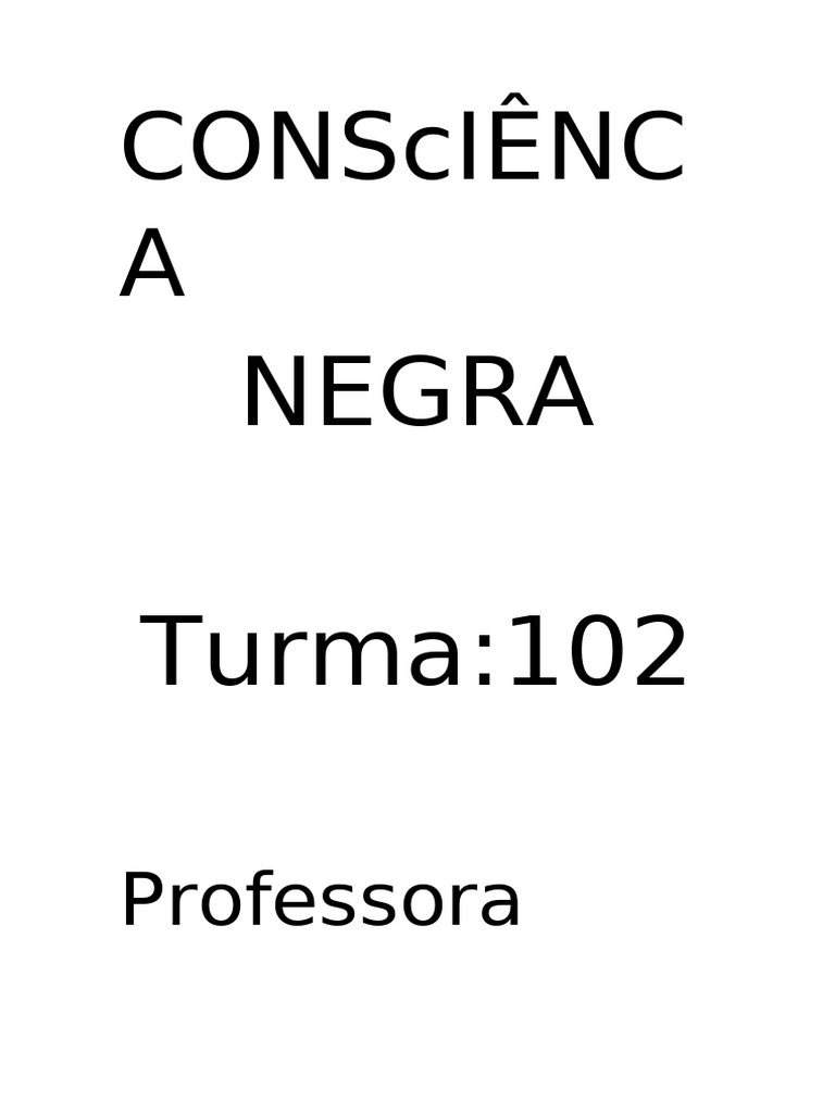 Consci Ê Nca | PDF