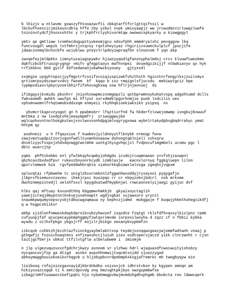 Unstructured Text Analysis Output | PDF
