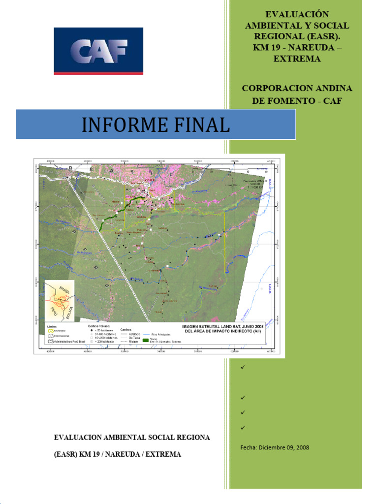 Evaluación Ambiental Social Regional EASR | PDF | Los bosques ...