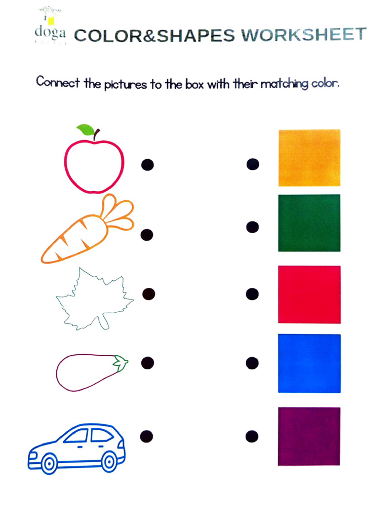 Colors Worksheet | PDF