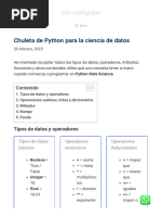 Comandos Esenciales de Python | PDF | Python (lenguaje de programación ...