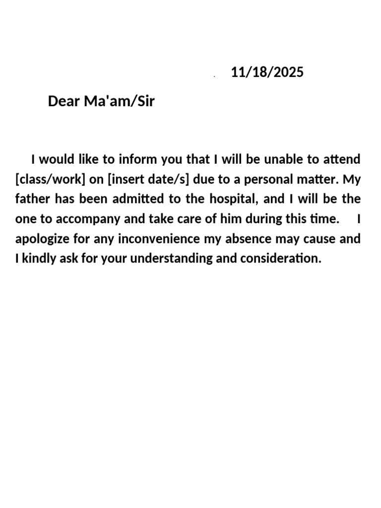 Dear Ma'Am - Sir-WPS Office | PDF